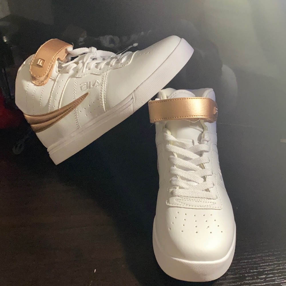 White fila sneakers